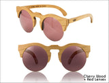 Handmade PingPong Wood Sunglasses
