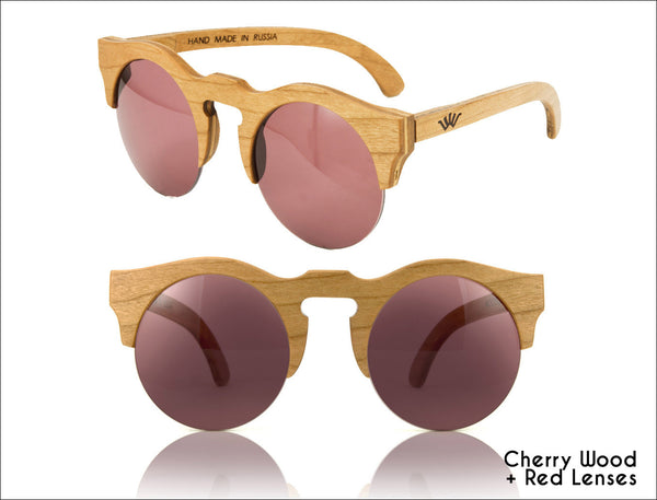 Handmade PingPong Wood Sunglasses