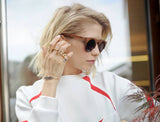 Handmade PingPong Wood Sunglasses