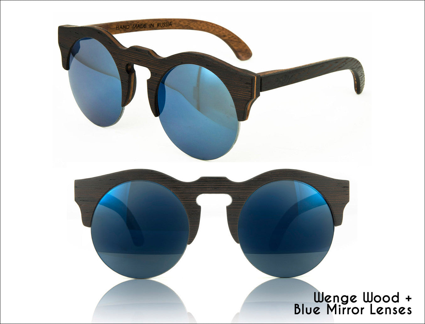 Handmade PingPong Wood Sunglasses