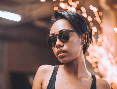 Handmade PingPong Wood Sunglasses