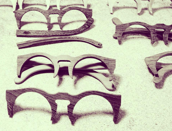 Handmade PingPong Wood Sunglasses