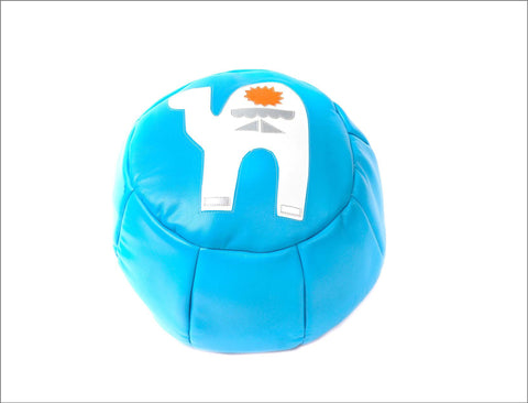 Limited Edition Le Camel Pouf Bleu Turquoise