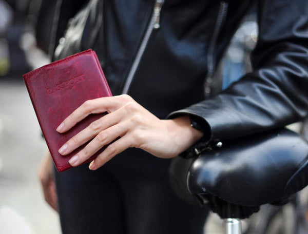 Leather Passport Cover