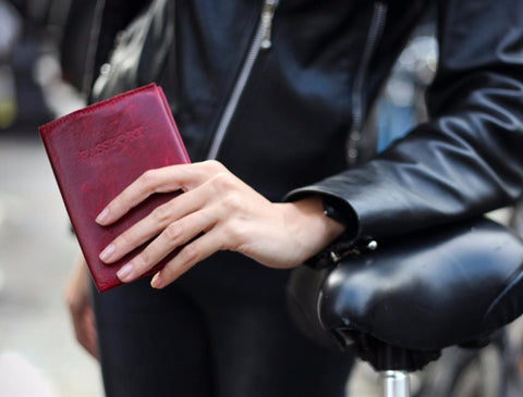 Leather Passport Cover
