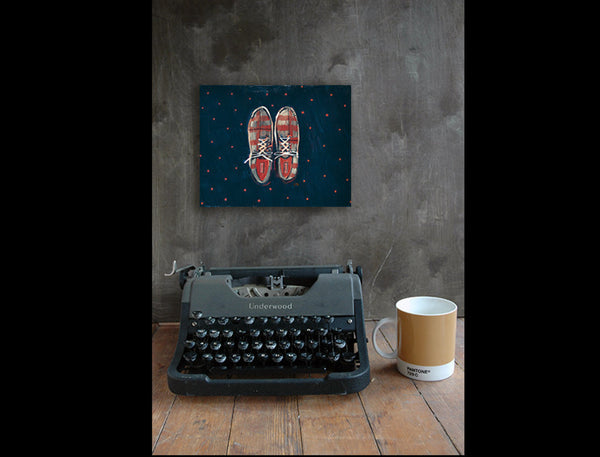Her Shoes Art Print