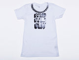 3-D Solid Gold Clit | Women's T-Shirt | 3-D Black on White