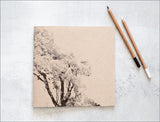 Handmade Large Tree Print Screen Journal
