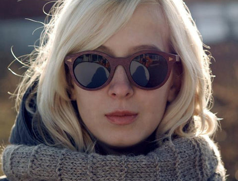 Handmade Venezia Wood Sunglasses