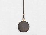 MMT stainless steel walnut pocket watch