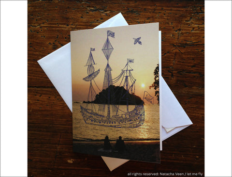 Boat Wish Card