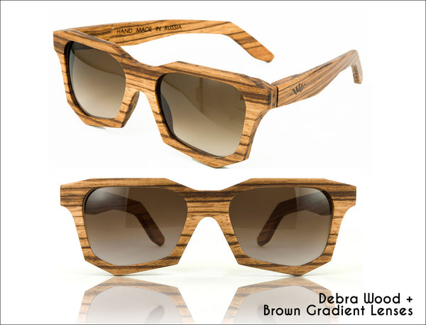 Handmade Zarubka Wood Sunglasses